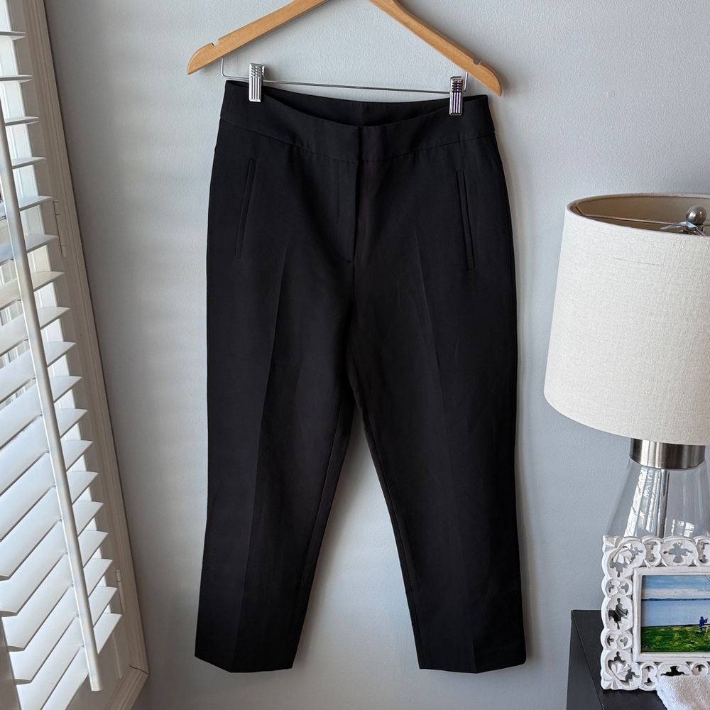 Tahari Relaxed‎ Leg Black Trouser